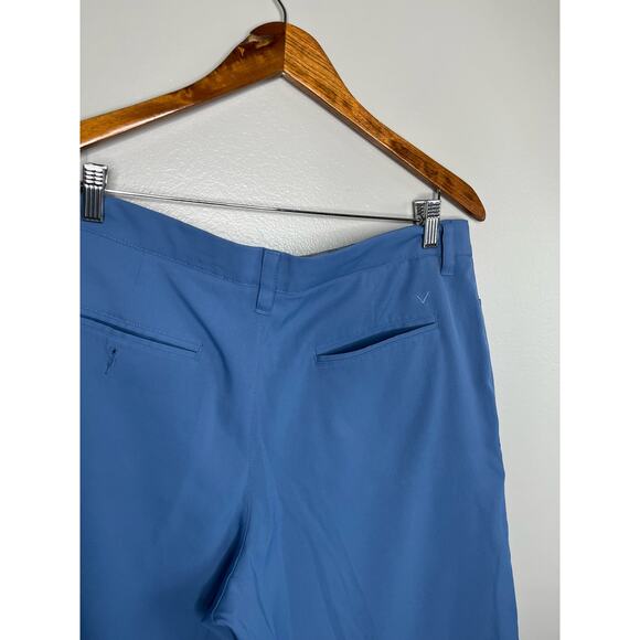 Callaway Blue Mens Golf Optimum Performance 9" Inseam Lightweight Shorts sz 34 - Picture 5 of 7